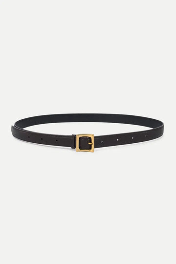 Arc Braided Leather Belt in Vegetable-Tanned Leather