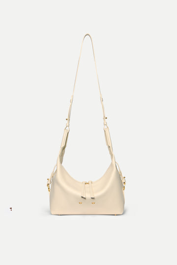 Clio Slouchy Swing Bag in Smooth Top-Grain Leather