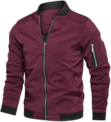 Jules – Metallic Bomber Jacket