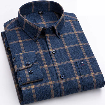 James | Checked Cotton Shirt