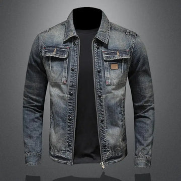 Carl – Retro Denim Jacket