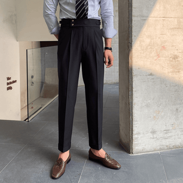 Elegant Refined High-Waisted Trousers