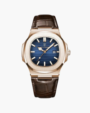 Vernier Classic Watch — Brown Leather