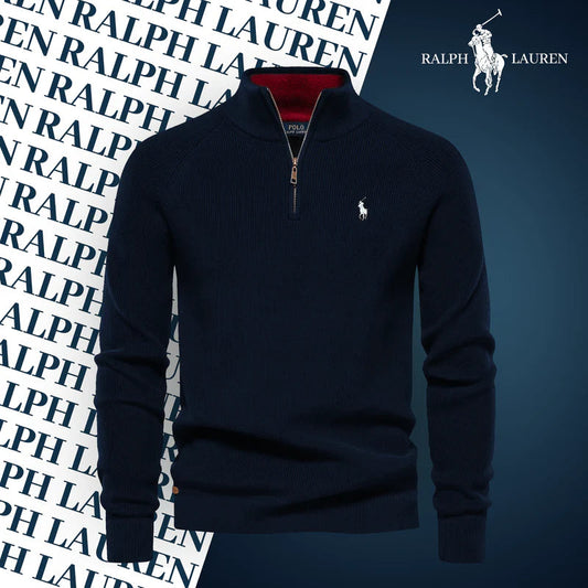 Ralph Lauren Premium Half-Zip Knit Jumper
