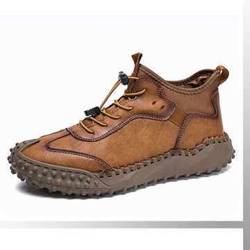 James | Hand-Stitched Casual Leather Trainers